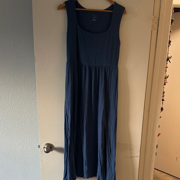 a new day Dresses & Skirts - A New day Elegant Blue Sleeveless Dress
